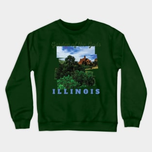 Garden of the gods, Illinois Crewneck Sweatshirt